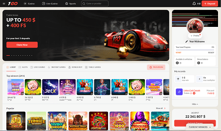 Online 1GO casino Online 1GO casino