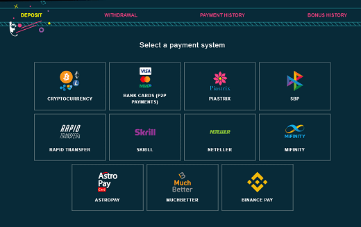 Payment systems casino Booi Payment systems casino Booi