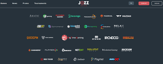 Jozz Casino Game Providers Jozz Casino Game Providers