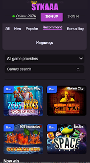 Mobile version of casino Sykaaa Mobile version of casino Sykaaa